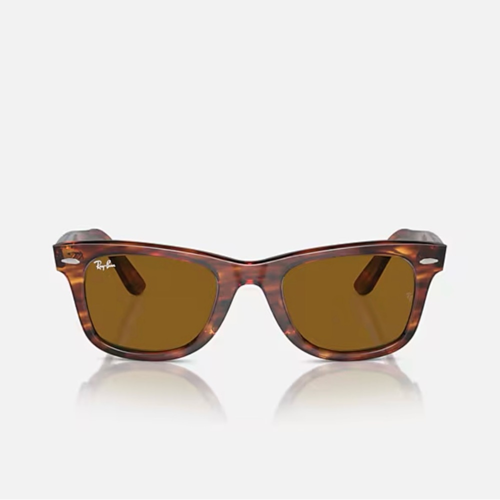 Ray-Ban RB2140 50 POL in Striped Havana